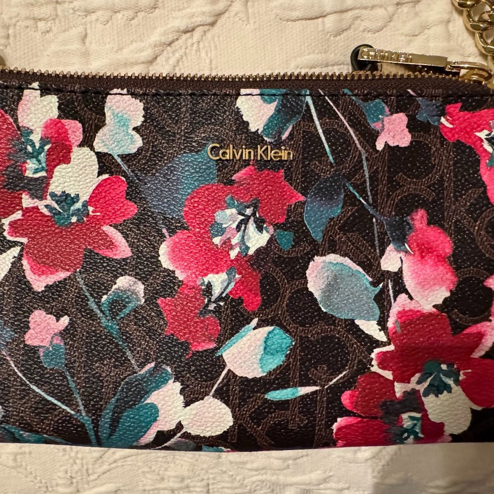 Calvin Klein Floral Purse